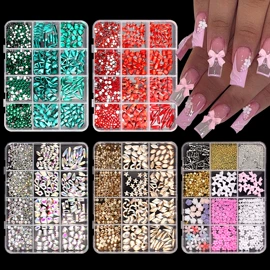 甲片/穿戴甲;美甲饰品;美甲工具套装