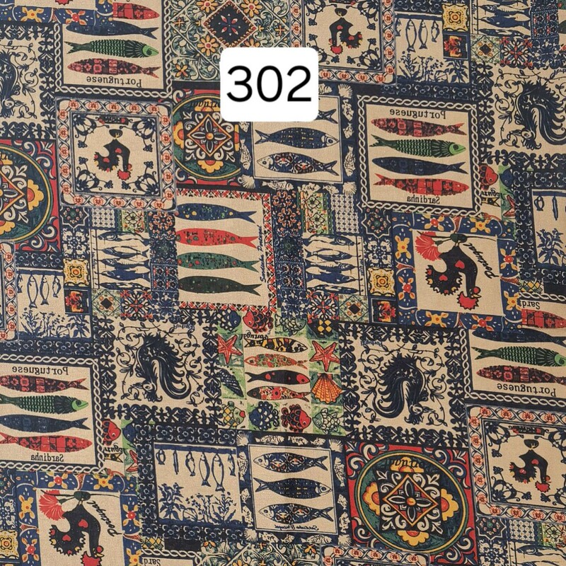 Printed Cotton Handmade Plain Fabric Patchwork DIY Ethnic Style Bohemian Fabric Pillow Bar Tablecloth