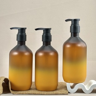 Press Dispensing Bottle Travel Lotion Bottle Hotel Bathroom Hand Soap Shampoo Shower Gel Empty Bottle Large Capacity