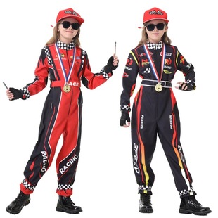 Summer Breathable Kidsren's Racing Suit, Outdoor Off-Road Kart, Atv Party Event Performance One-Piece Suit