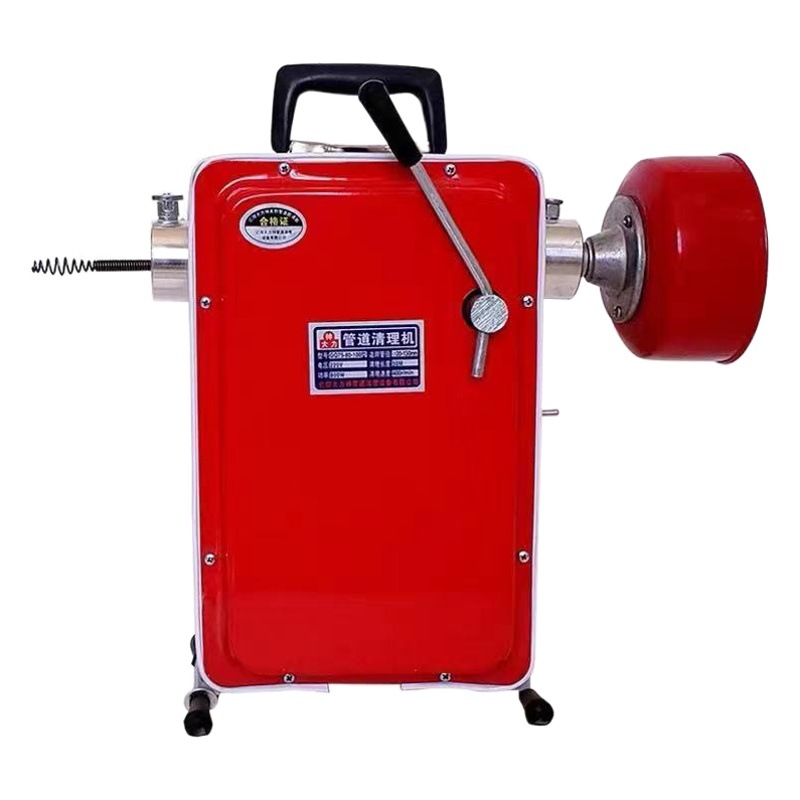 Fábrica al por mayor máquina de dragado hogar pequeña máquina de limpieza de tuberías de alcantarillado profesional máquina de limpieza de tuberías herramientas