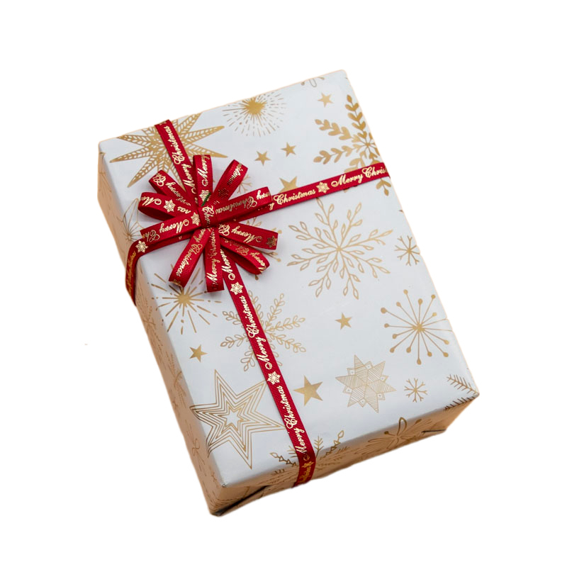 Nuevos productos creativos 10 hojas al por mayor día de Navidad día de Año Nuevo regalo caja de regalo papel de embalaje de papel de Navidad de color artesanal