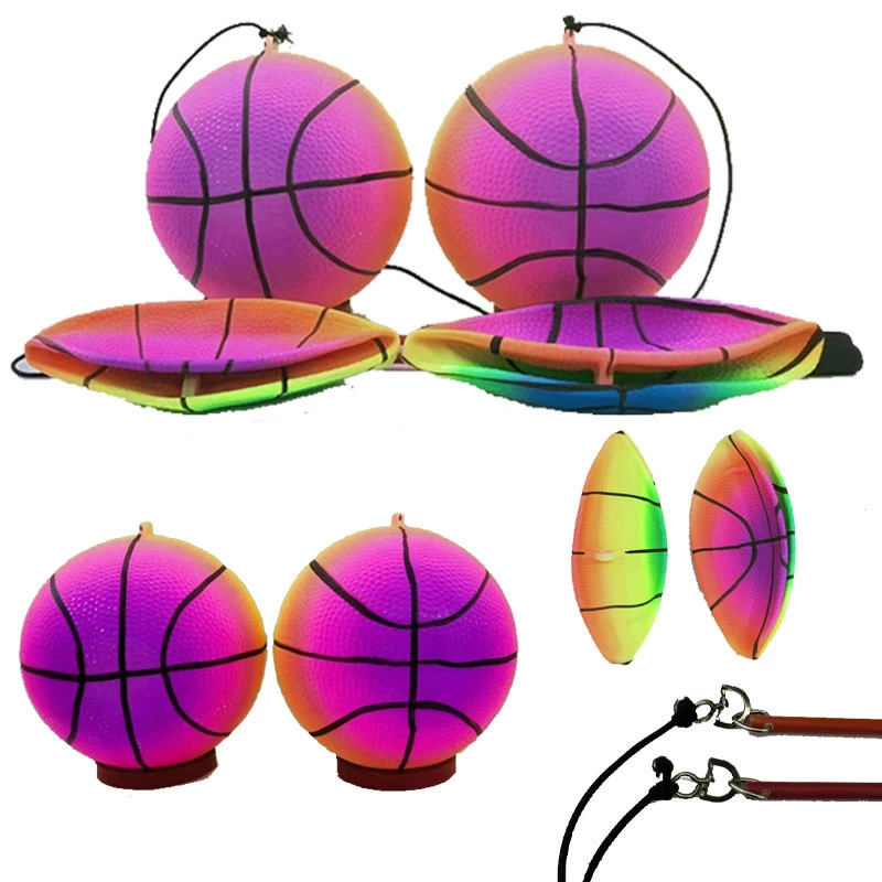 Качели-бар баскетбольный фитнес-мяч ручные качели Баскетбол тыквенный мяч дроп-мяч для детей среднего и пожилого возраста Квадратный танцевальный эластичный качели
