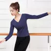 Dark blue long-sleeved top---on sale
