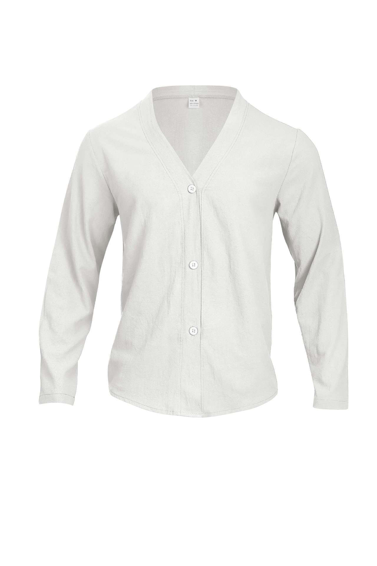 Transfronterizos Europa y América Amazon TEMU otoño nuevo hombre casual de color sólido de punto botón cardigan camisa de manga larga hombre