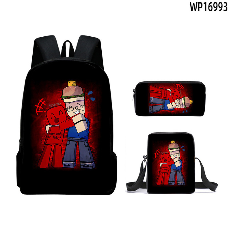 2025新品游戏 Roblox Forsaken Gubby 双肩包书包背包斜挎包笔袋|undefined