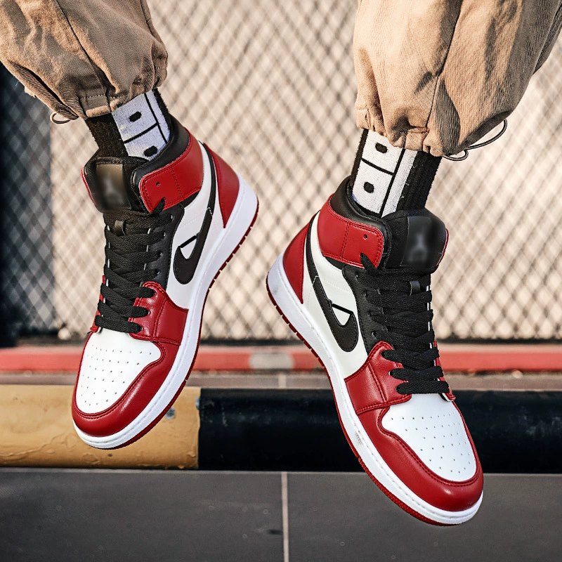 Высокие баскетбольные кроссовки (Air Jordan) для подростков, кроссовки высотой над щиколоткой, размеры 35–44
