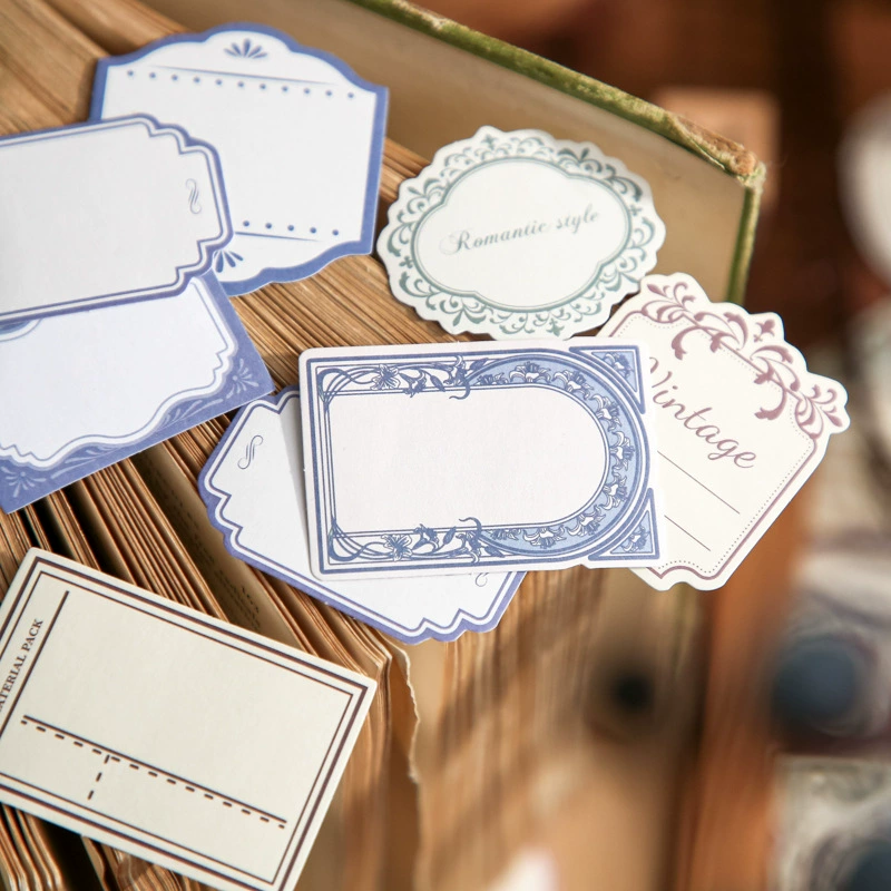 Стикеры на коробке Mr. Paper Iron Box Century Notes Серия с ретро темой Блокнот для DIY декоративная основа Стикеры 100 штук