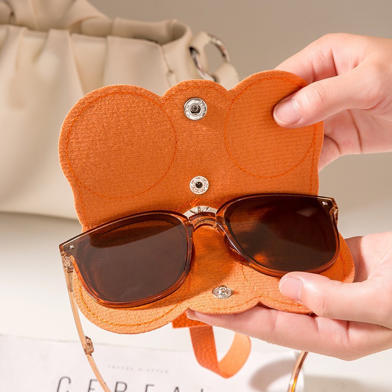 简易 Handheld sunglasses, glasses, protective case solar-powered, lipstick, storage system