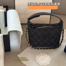 2026新款包包小香风牛仔25B饭盒包女包菱格高级感小众手拎包