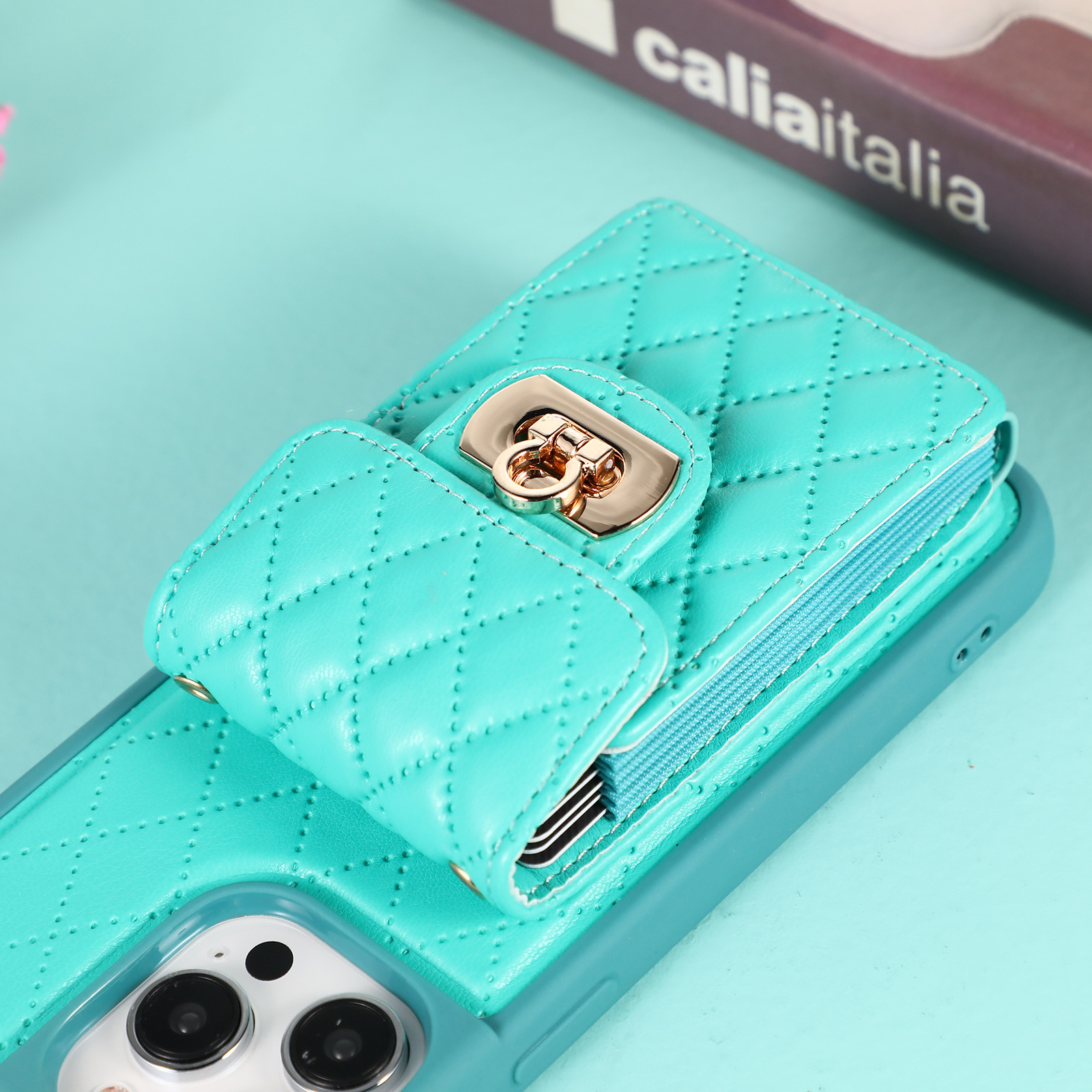 Adequado para iPhone 15 PROMAX Pequeno órgão de vento perfumado Inserir capa de telefone Samsung S23U Multi Card Cover_voghion.com