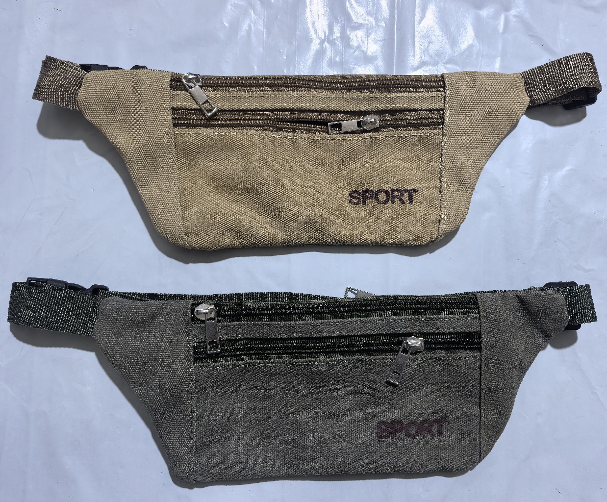 [Thickened Canvas Personal Bag] Manufacturer Wholesale Cross-Border Supply Waist Bag Personal Waist Bag Diagonal Men's Waist Bag