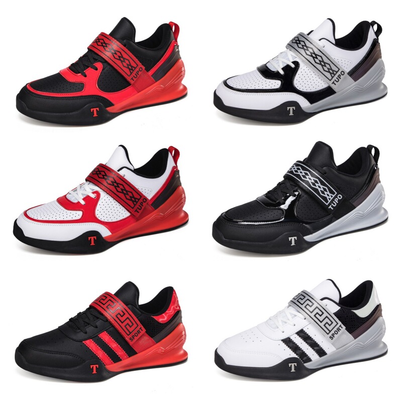 Professional weightlifting shoes squat shoes men's and women's indoor gym sports comprehensive training shoes fitness shoes strength hard pull shoes