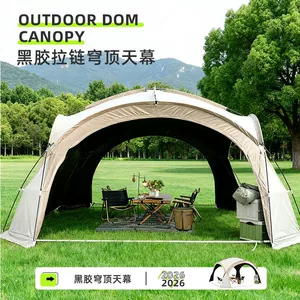 Açıq Hava Vinil Günbəz Çətir Kampinq Çadırı, Həşərat Keçirməyən