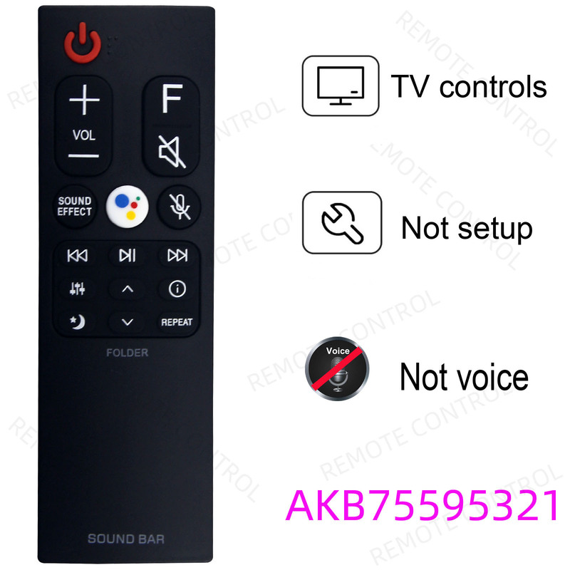 Suitable for Lg Soundbar Speaker Remote Control Akb75595321 5351 5312 5331 5361