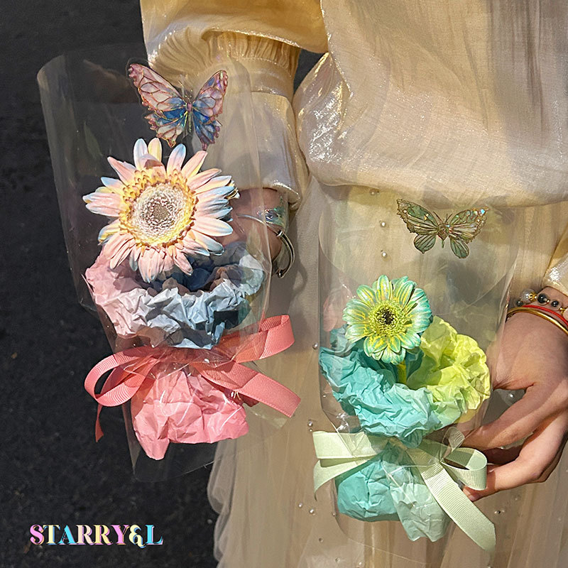 Flor Xi espuma dispersa papel de Sydney flores ramo de flores papel de embalaje mano papel micro impermeable color material DIY