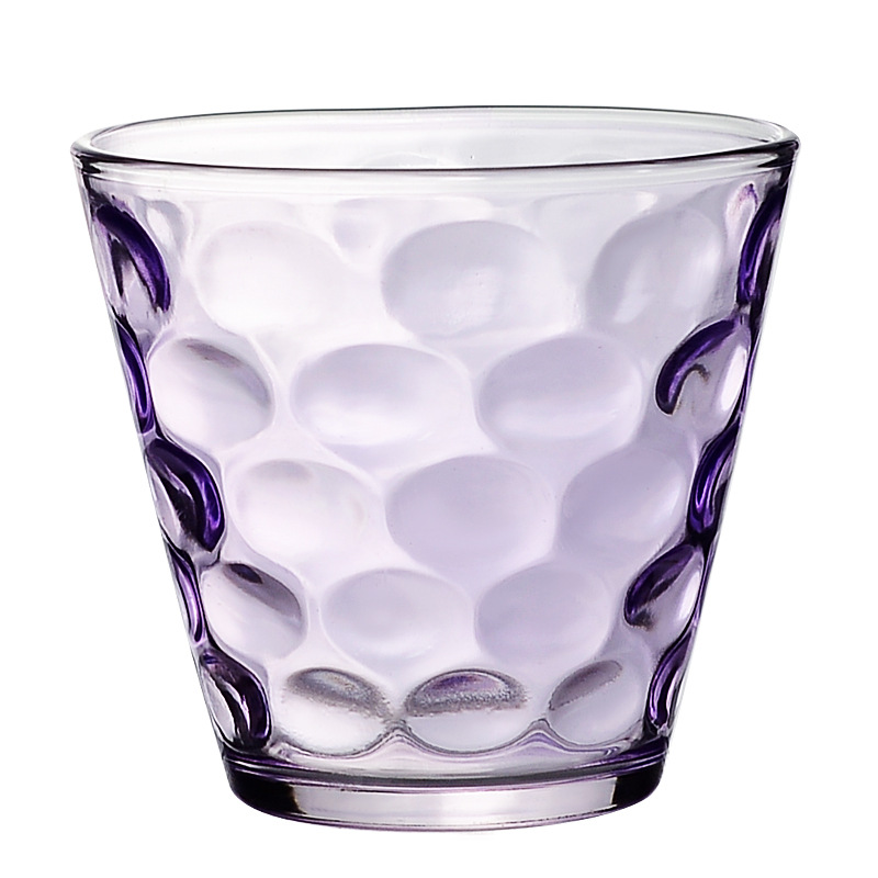 Venta al por mayor productos de Vidrio colorido gota de lluvia taza conjunto regalo del hogar actividad taza de té reunión de negocios taza de vidrio