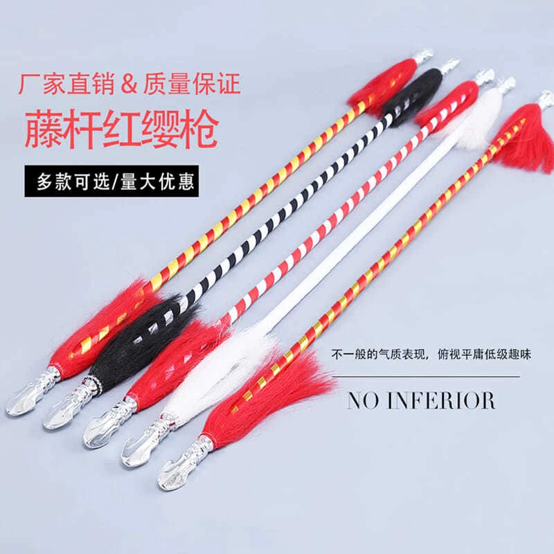 Традиционная китайская опера, красный шелковый пистолет, драматический цветочный пистолет, реквизит для Пекинской оперы, двусторонний танцевальный нож, пистолет для боевых искусств, красный шелковый пистолет, длинный пистолет для детей