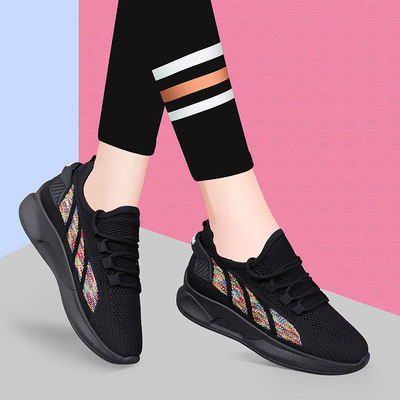 2022 Autumn new pattern Women's Shoes fashion Casual shoes ventilation comfortable Trendy shoes light A pedal motion Women's Shoes