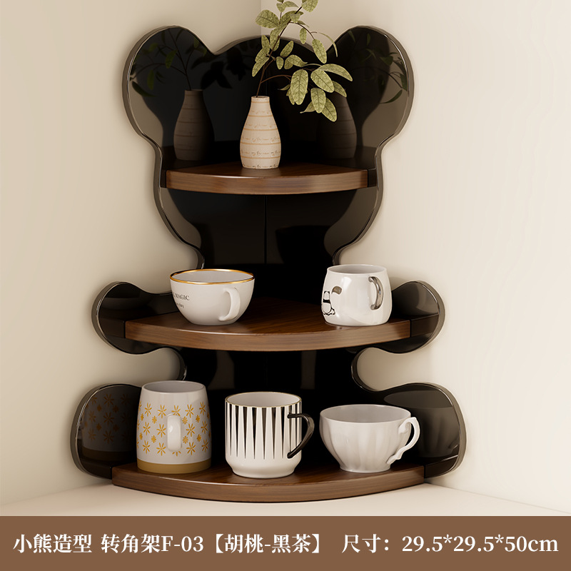 Portavasos de Esquina para Mesa, Organizador de Tazas para Cocina