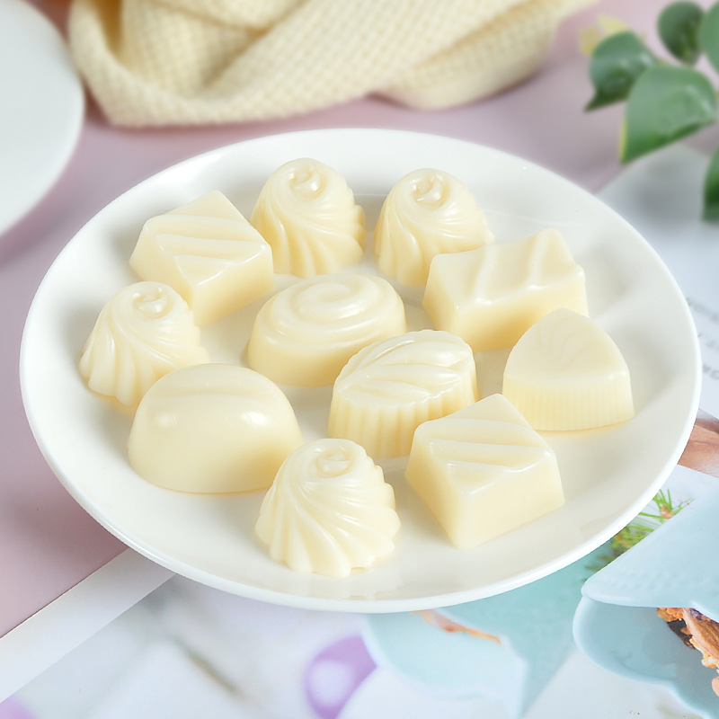 2022 nuevo PVC simulación chocolate apoyos modelo Dollhouse postre modelo ventana pantalla apoyos