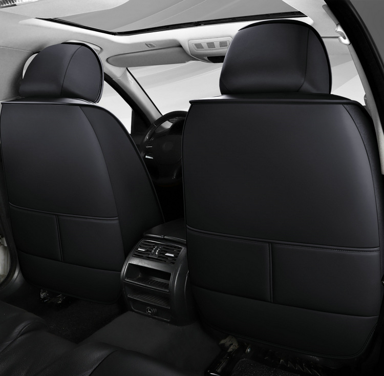 Cross-Border Foreign Trade Car Seat Cushion Leather Material Cover Four-Season Universal Car Seat Cushion Chair Cover Perforated Breathable Seat Cover