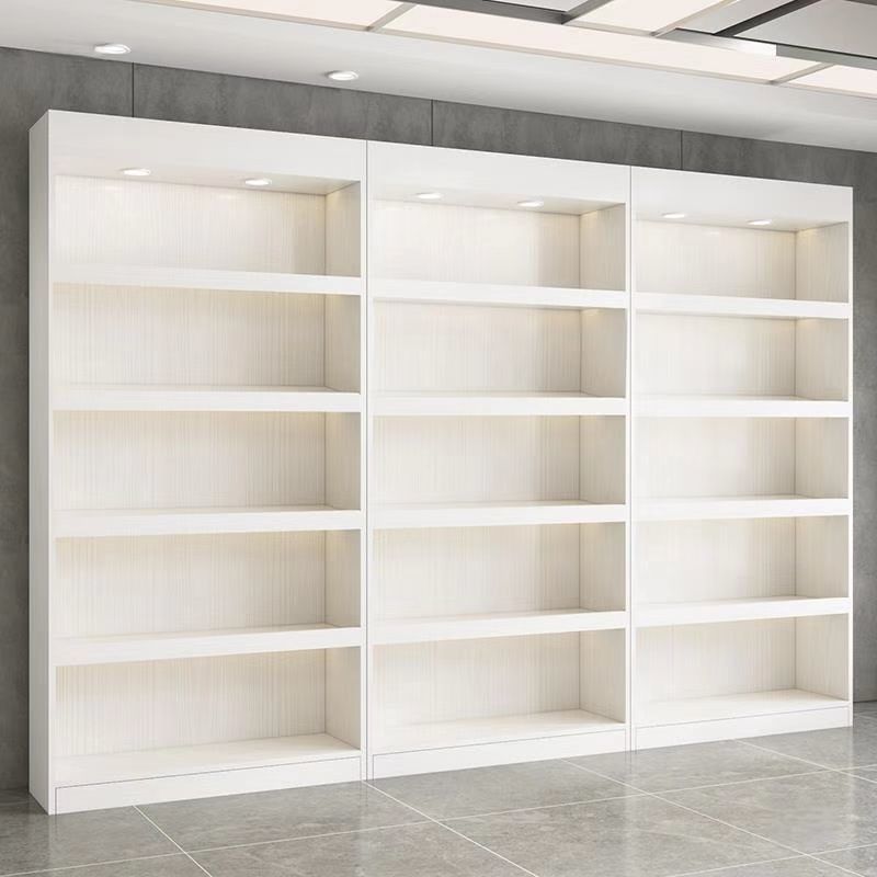 Hotel Wine Cabinet Against the Wall Commercial Combination Supermarket Living Room Simple Shelf Multi-Layer Storage Rack Display Cabinet Red Wine Cabinet White Wine