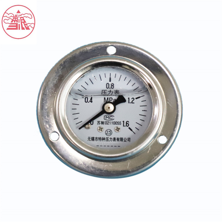 船用耐震压力表YCN-60不锈钢真空负压表雪浪仪器仪表无锡特种