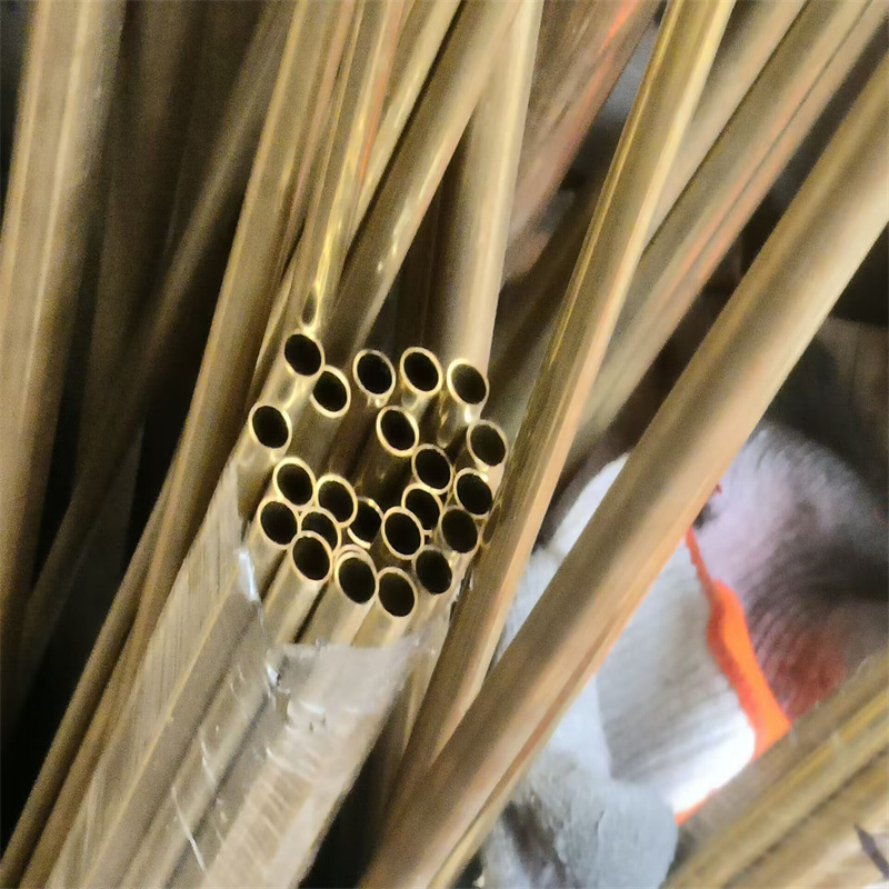 厂价货源精密T2紫铜管TP2黄铜管制作批发宜兴H62空心薄壁白铜管
