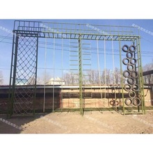 部队训练器材户外高空训练器攀爬架攀登架攀爬心理体能拓展绳索