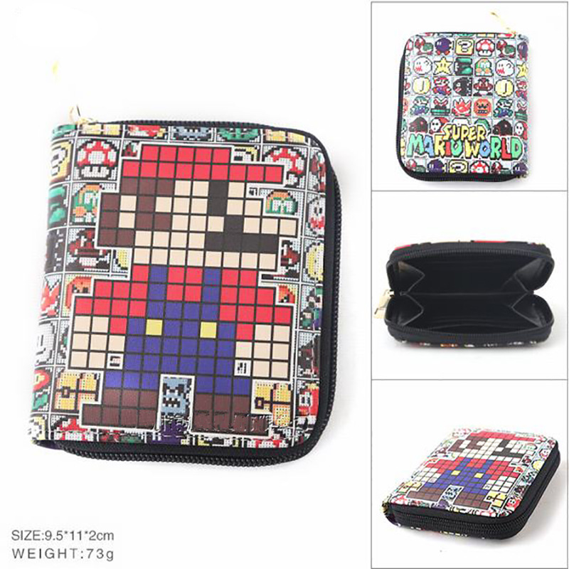 超级玛丽拉链钱包02