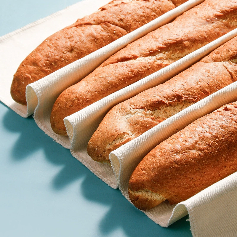 Bread dough fermented cloth unde dye unsolved cotton -style long stick fermentation cushion surface baking tool