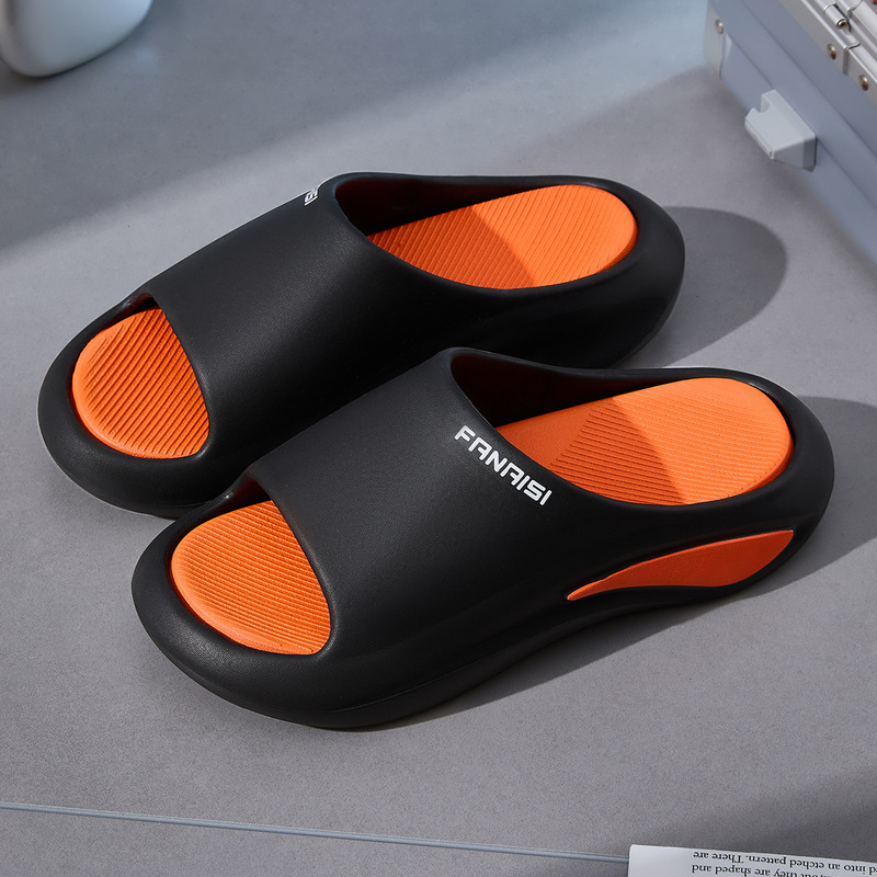 メンズ夏のアウトドアウェア用スポーツスリッパ、トレンディなブランド2025新しい屋内および家庭用滑り止めスリッパ、男性用|undefined