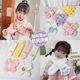 Autumn and Winter Children's Scarf Cross-Border Cartoon Korean Original Cute Warm Kuromi Plush Baby Scarf Wholesale for Women