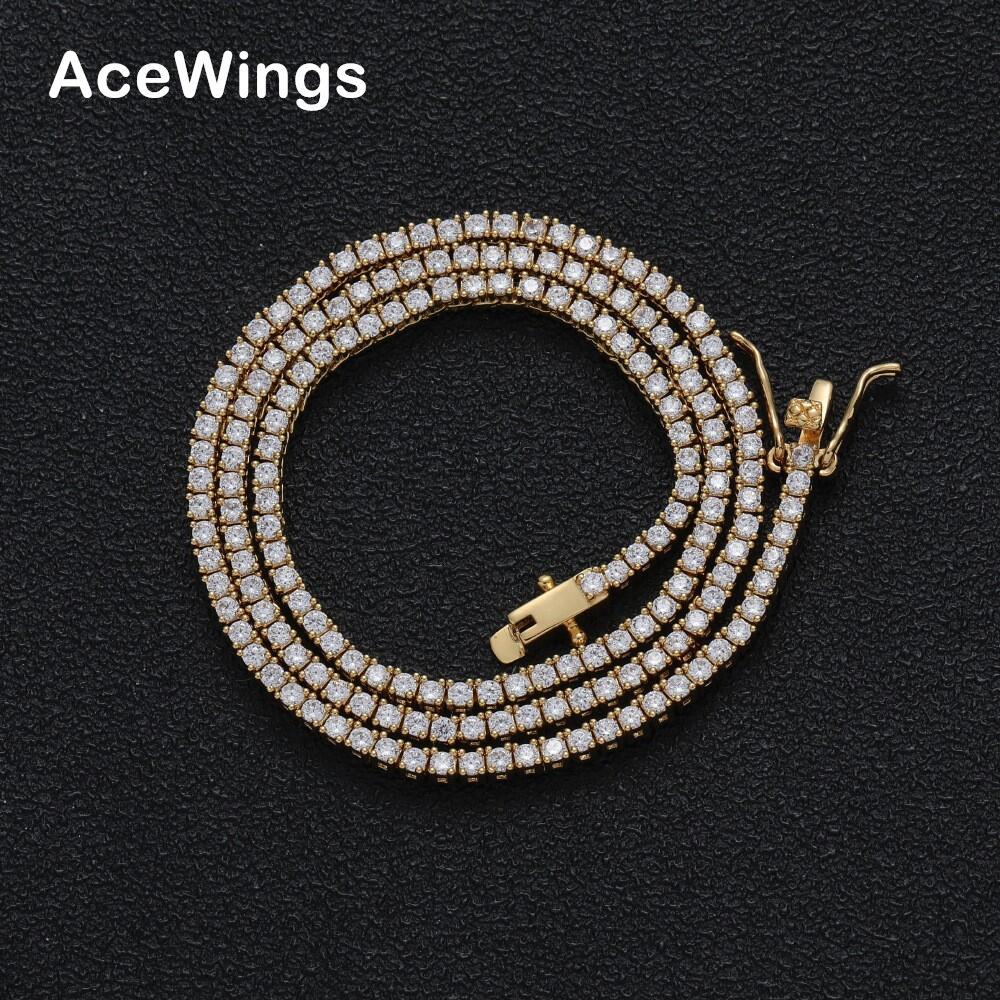 2mm tennis chain copper model Tennis chain copper micro -mosaic…