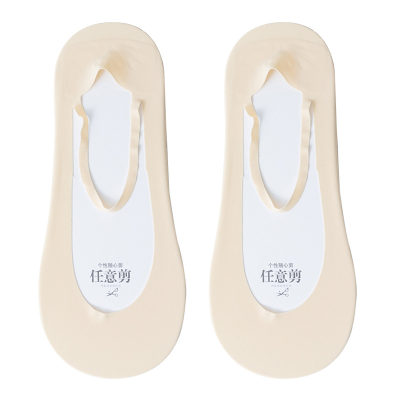 Calcetines de seda de hielo para niños de verano delgados no caen calcetines de barco absorción de sudor antiolor fondo de algodón calcetines superficiales Zhuhai al por mayor