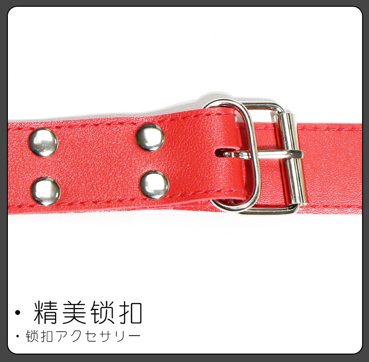 M-Shaped Leg Spreader Bondage Pillow with Adjustable Straps for Couples — detail image 5
