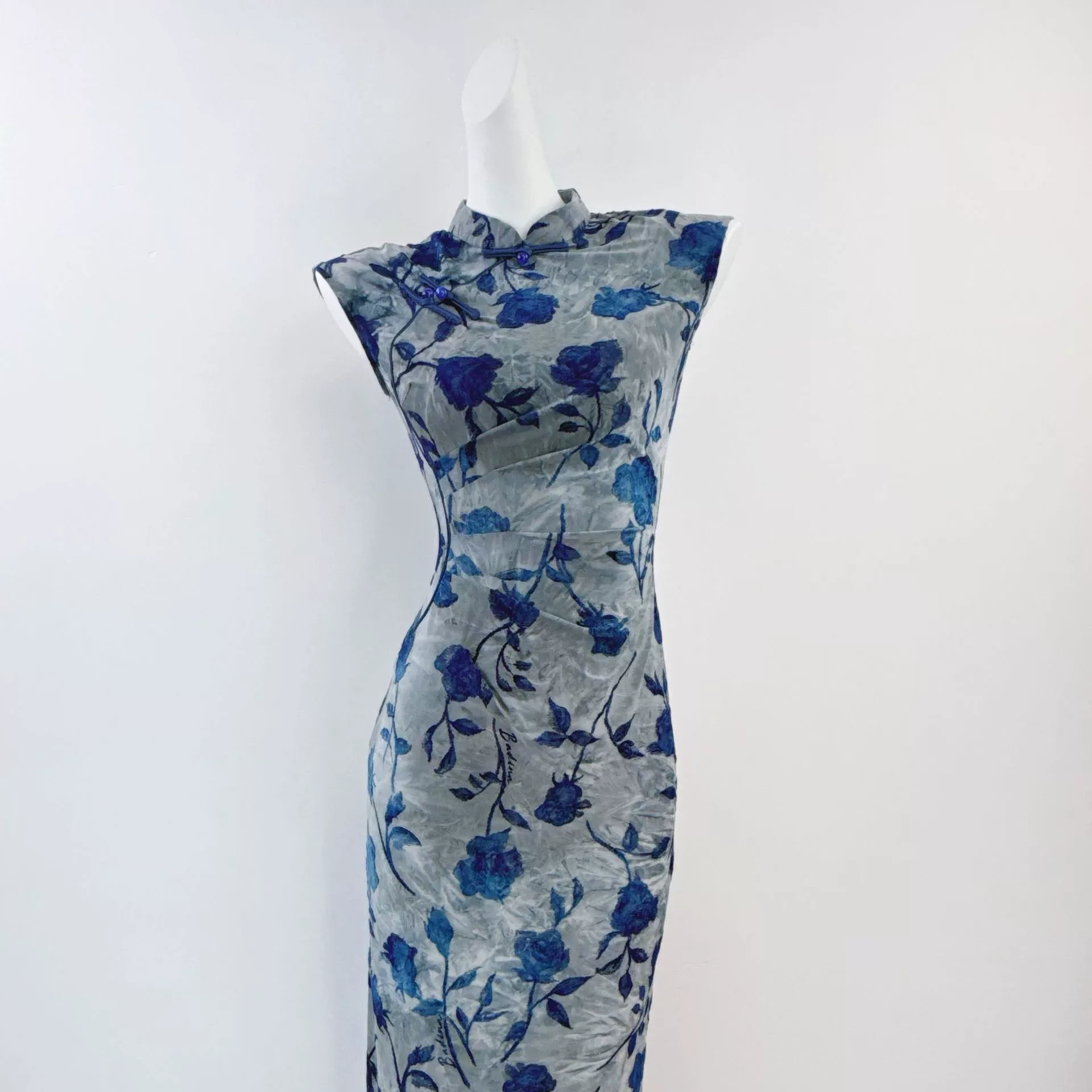 2025夏季老上海优雅复古旗袍新款新中式高端改良气质国风衣长118