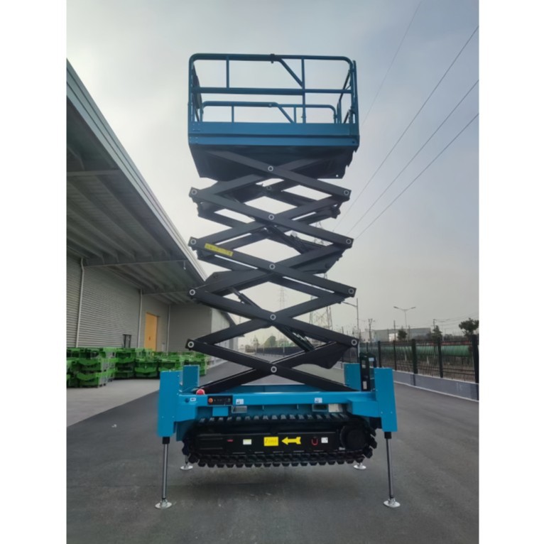 普尔夫履带式升降机移动剪叉式升降平台电动液压升降梯高空作业车