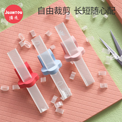 Baby soup artifact baby porridge straw accessories with buckle children's food supplement silicone straw bowl non-disposable