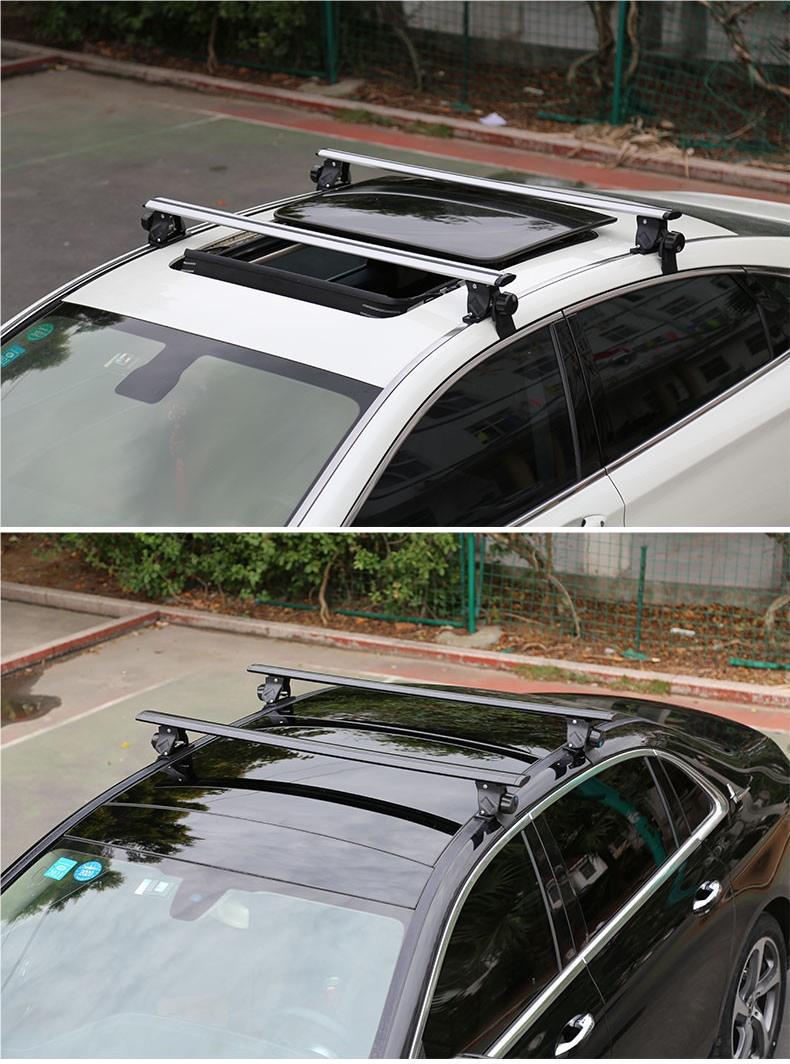 Universal Luggage Rack Crossbar Aluminum Alloy Roof Rack Modification Parts for Sedans, Pickup Trucks, Suvs, and Cargo Tents Wholesale