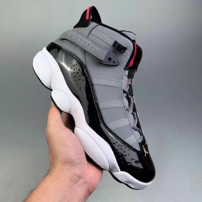 Putian Goods Air six Crown Men 's High Beauty Crown Sports absorbent Spring Professional basket shoes