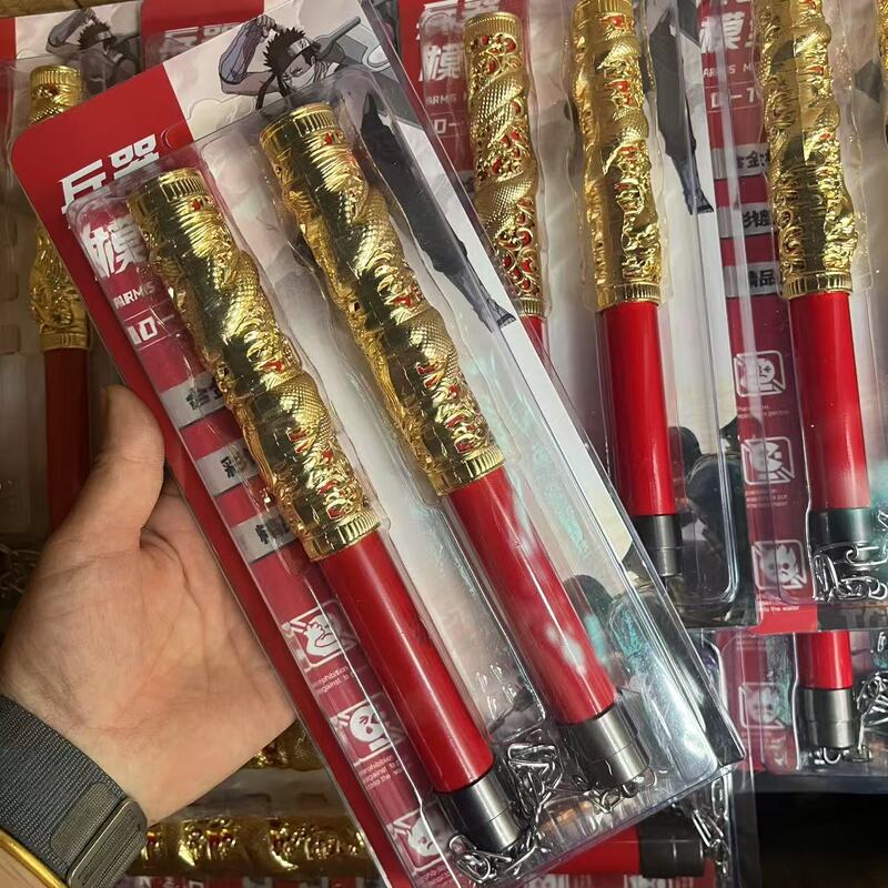 Dragon Nunchakus Delta Mercy Blade Folding Knife Shadow Front Butterfly Knife Model Full Metal Crafts