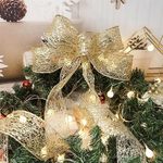 多色闪粉网纱丝带金银丝线刺绣亮片蝴蝶结网纱带亮片压边拷克带