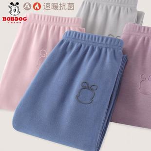 Children's Autumn Trousers Autumn and Winter German Velvet Thickened Boys' Warm Pants Baby Line Pants Cotton-wool Pants Single Inner Wear Big Children
