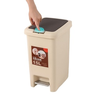 Large Trash Can Pedal Household Creative Bathroom Living Room Bedroom Kitchen Household Lid Toilet Trash Can