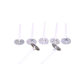 [Wick] brand tea wax wick butter wick 2.6cm long lamp twist 4 hours candle wick diy cotton candle wick