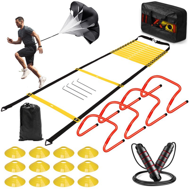 Set de Escalera de Agilidad para Fútbol de PE para Entrenamiento y Deportes