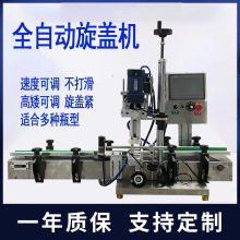 旋盖机流水线塑料瓶饮料瓶鸭嘴盖搓盖机螺纹盖泵头盖全自动拧盖机