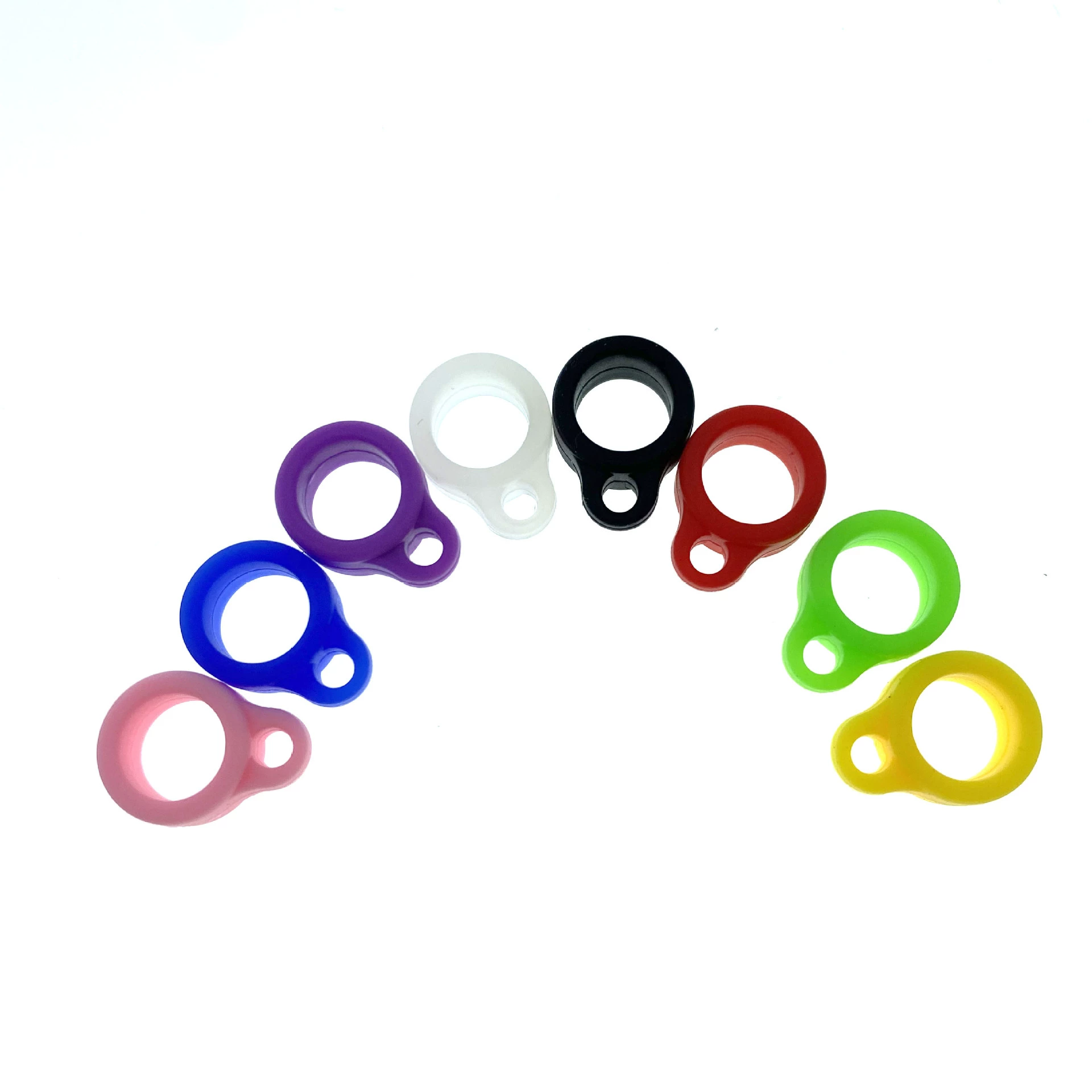 8 мм слуховые аппараты с ушной спиной против потери веревки Высокие эластичные силиконовые кольца для пожилых детей